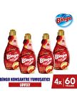 Bingo Soft Lovely Beyazlar ve Renkliler İçin Konsantre Yumuşatıcı 4 x 1440 ml 240 Yıkama