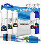 Kapalı Kasa Cihazlar Ile Uyumlu Su Arıtma Cihazı Filtresi Aw 6'lı Filtre Seti Mineral Filtre
