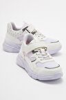 mnpc Unisex Çocuk Beyaz Günlük Spor Ayakkabı