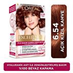L’Oréal Paris Excellence Creme Saç Boyası 6.54 Açık Kızıl Kahve