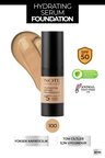 Hydrating Serum Spf 50 Nemlendirici Etkili Hyaluronik Asitli Serum Fondöten - 100
