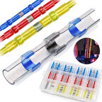 2026 Yeni Nesil Lehimli Makaron  300 Adet 4 Farklı Boyut Isıyla Daralan Lehim Yapan Prtatik Makaron