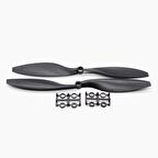 1 Çift 1045 (10" 10x4.5) Pervane Seti (Siyah)