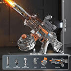 Elektrikli Su Tabancası, Dinamik Işıklı  500ML Büyük Kapasiteli  Otomatik Su Emme, Ultra Uzun Menzil