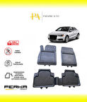 Audi A3 2012-2020 Uyarlanabilir Universal Havuzlu Paspas
