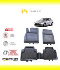 Renault Megane 3 2008-2015 Uyarlanabilir Universal Havuzlu Paspas