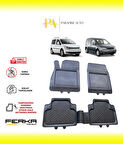 Volkswagen Caddy 3-4 2004-2018 Uyarlanabilir Universal Havuzlu Paspas