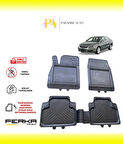Volkswagen Passat B6 2005-2010 Uyarlanabilir Universal Havuzlu Paspas