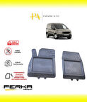Ford Courier Ön 2 Parça 2014-2023 Uyarlanabilir Universal Havuzlu Paspas