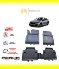 Honda Civic 10 Sedan 2016-2021  Uyarlanabilir Universal Havuzlu Paspas