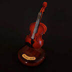 Hareketli Keman Müzik Kutusu