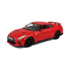 21082 Burago 1:24 Nissan GT-R 2017 Model Araba
