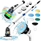 7 In 1 Kablosuz Elektrikli Temizlik Fırçası Seti