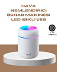 Usb Girişli Taşınabilir Mini Nemlendirici 300Ml Su Hazneli
