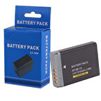 Fototek Canon Uyumlu NB-13L Batarya Canon Powershot G7X İçin Batarya Nb 13l Batarya Pil Battery 1010mAh