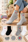 Fırfırlı 5 Çift Kadın Kolej Çorap Seti (Extra Soft)