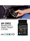 Arıza Tespit Cihazı Arıza Okuma Silme Bluetooth Obd2 Advanced Tüm Bilgisayara Bağlanan Araçlara Uyum