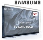 SAMSUNG 55M70H TV EKRAN KORUYUCU - Samsung 55" inç 138cm UE55M70HAUXTK 4K Ulta HD Tizen QLED TV