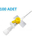Galena Iv Kanül Intraket (Branül) Sarı 24G 100 Adet