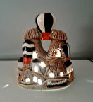  AthStore Kapadokya Dekoratif Alçı Peribacası Gece Lambası Taraftar Beşiktaş