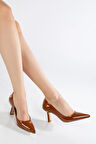 Kadın Sade ve Şık Topuklu Stiletto