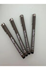 Çizim Kalemi 0.2 - 0.4 - 0.6 - 0.8 MM Siyah (4 adet)