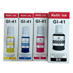 Melsan Canon Pixma G3820 Mürekkep Takım 4 Renk Set Muadil