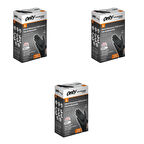 Only Evo Beyond Siyah Pudrasız Nitril Eldiven - Muayne İş Eldiveni - Large - 100'lü 3 Paket