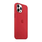 iPhone 13 Pro Max İçi Kadife Logolu Silikon Lansman Kılıf