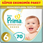 Prima Premium Care Bebek Bezi 6 Numara XL (13+Kg) 70 Adet