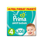 Prima Aktif Bebek 4 Numara 108' Li