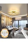 Sambuka Modern 3 renk kumandalı Ledli Altılı Ledli Avize