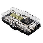 QFH-62 | QLine 4 Çıkışlı Sigortalı Voltaj Dağıtıcı Bloğu