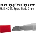 Maket Bıçağı Yedeği 9mm (1 Kutu=10 Adet)