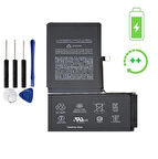 İphone XS Max İle Uyumlu Güclendirilmis İthal Pil Batarya