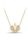 Kalp Altın Kolye Zk0235