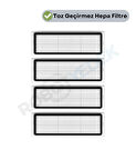 Xiaomi H40 Uyumlu Yedek Hepa Filtre-4 Parça