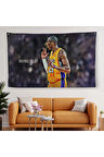 Kobe Bryant Invincible Black Mamba Kanvas Duvar Örtüsü-Halısı-5086