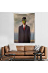 Renee Magritte'in Adamın Oğlu İsimli Eseri Duvar Örtüsü - Halısı-5132