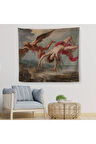 İcarus'un Uçuşu Dekoratif Duvar Örtüsü-Halısı-5859