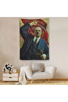 Vladimir Ilyic Lenin Dekoratif Duvar Örtüsü - Halısı-6235