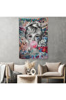 Brigitte Bardot Graffiti Pop Art Duvar Örtüsü-Halısı-6469