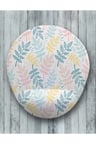 Renkli Dal Oval Bilek Destekli Mouse Pad