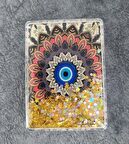 Kompakt Sulu Pullu Makyaj Aynası Kozmetik  Büyüteç Cep Makyaj Aynası Çanta Seyahat Çantası  Ev Ofis   