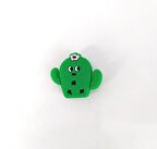 1 Adet Silikon Sevimli Kaktüs Tekli Terlik Süsü Aksesuar