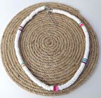 Beyaz Karışık Renkli Fimo Kolye Bijuteri Takı Aksesuar