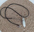 Doğaltaş Kuvars Taşı Kolye