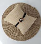 Bileklik Kalp Atışı Ritim Makrome Ayarlanabilir İp Bilezik Bileklik Bijuteri Takı 