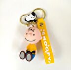 Anahtarlık Snoopy Charlie Brown Silikon Anahtarlık Çanta Süsü Karakter Figür Oyuncak Aksesuar 14380