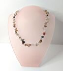 Kolye Kırık Doğal Taş Kolye Gerdanlık Çakra Enerji Takı Aksesuar